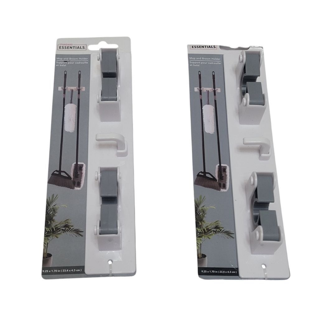 Wall Mount Broom / Mop Organizers